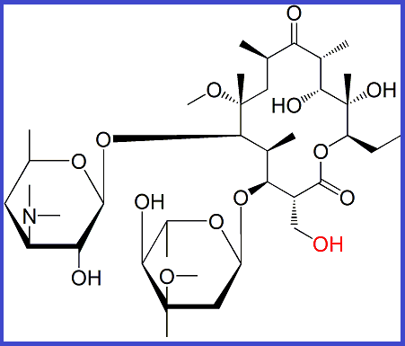 CLARITHROMYCIN EP IMPURITY A |  CLARITHROMYCIN F